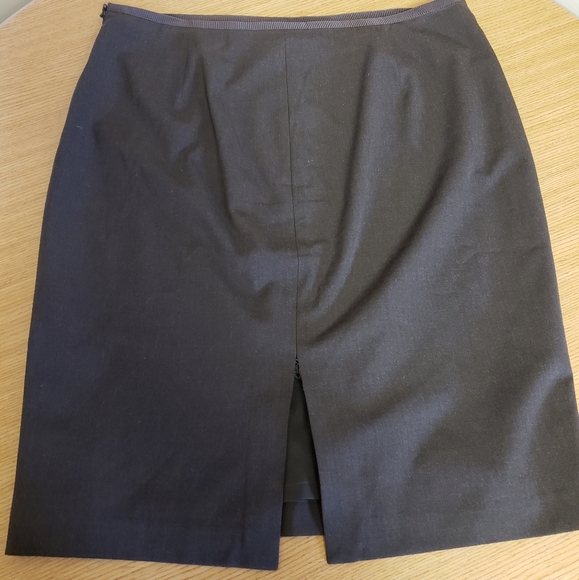 WOMENS SIZE 12, CHOCOLATE BROWN PENCIL SKIRT, THE LIMITED - Picture 4 of 8